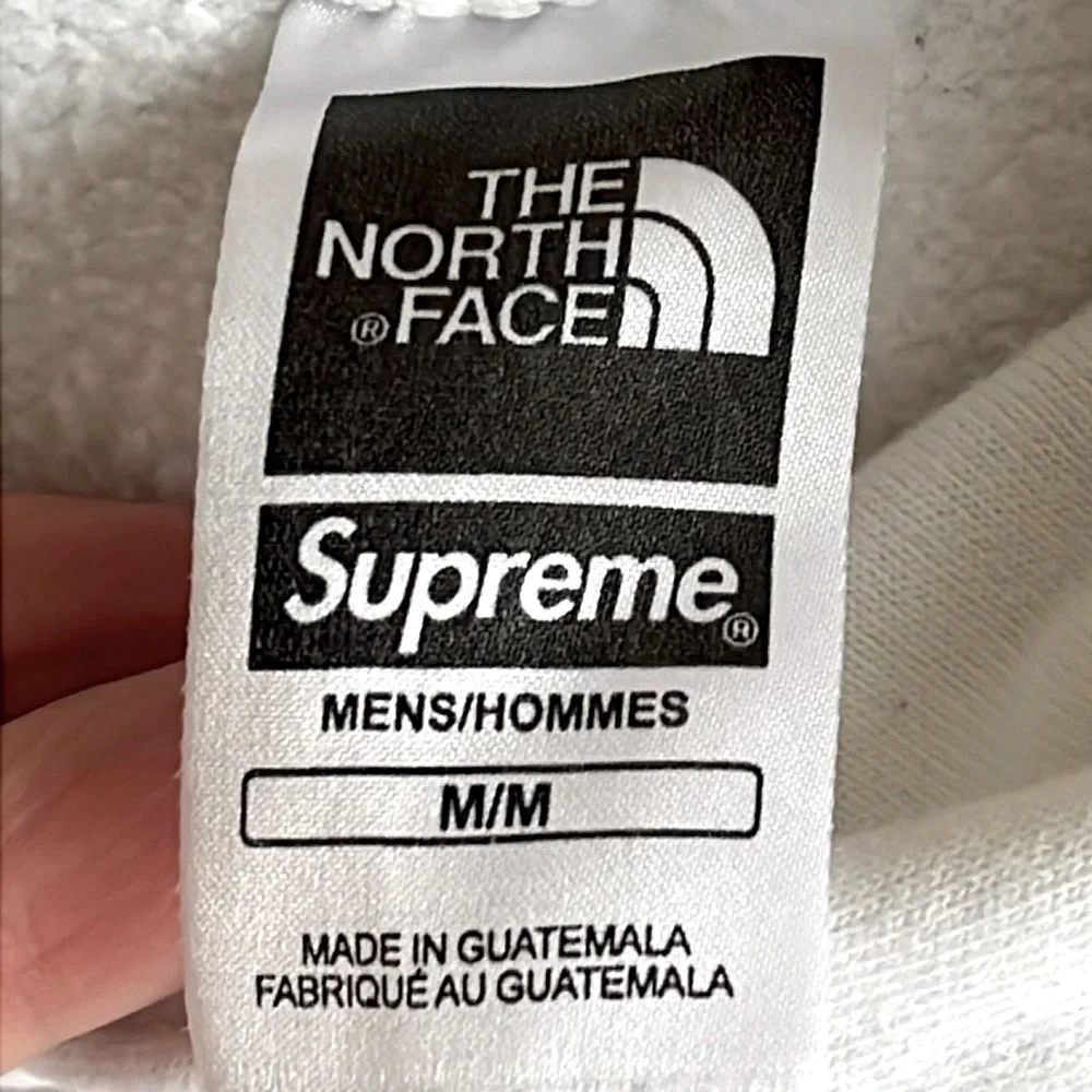 Supreme SP18 The North Face Metallic Logo Hooded Sweatshirt, M - Picture 6 of 10